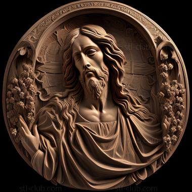 3D model st jesus (STL)